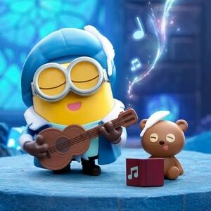 Pop Mart Minion Bedtime Stories Comfirmed Medival Songs Blind Box Figure